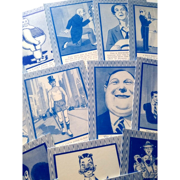 32 Blind Date For Women Horoscope Fortune Teller Penny Arcade Cards Exhibit 1941 - Picture 7 of 7
